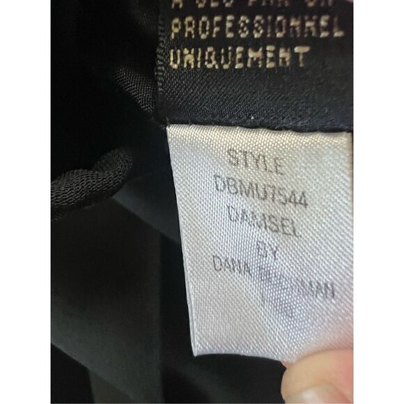 Dana Buchman Black Damsel 100% Wool Straight Leg Dress Pants Size 14 - Picture 5 of 9
